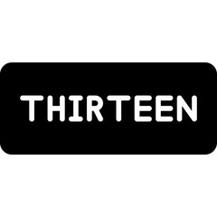 Thirteen Icon