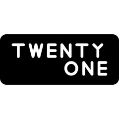 Twenty One Icon