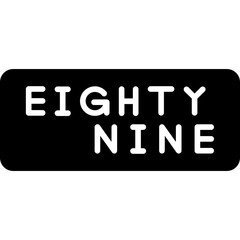 Eighty Nine Icon