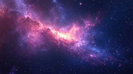 Fototapeta premium Galaxy background illustration with stars, space galaxy background, background with space, milky way supernova