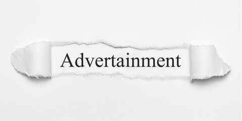 Obraz premium Advertainment