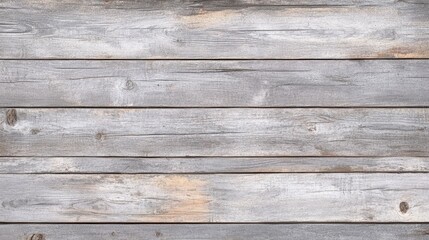 Fototapeta premium Weathered gray wood planks, providing a rustic and vintage feel.