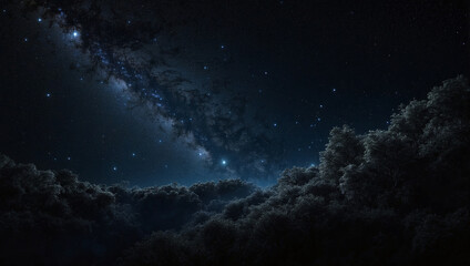 Night Sky with Stars