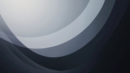 Subtle gradient from dark grey to light silver, creating a sleek and modern abstract background with a clean and minimalistic design