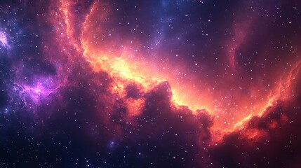 Fototapeta premium Galaxy background illustration with stars, space galaxy background, background with space, milky way supernova