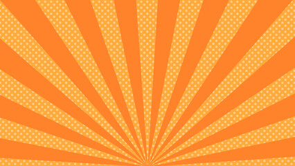 集中線　素材　ポップ　おしゃれ　キラキラ　シンプル　サンバースト　イベント　キャンペーン　ハロウィン　行楽　秋祭り　フェス　バーゲン　優勝　当選　16:9