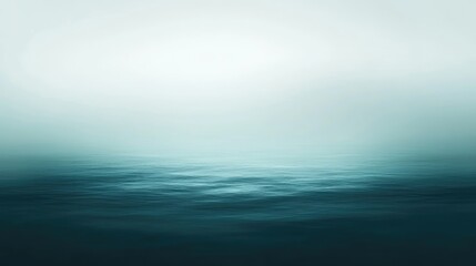 Obraz premium Subtle gradient from dark teal to light aqua, providing a cool and calming abstract background with a clean and sophisticated appearance.