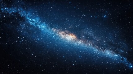 Obraz premium Galaxy background illustration with stars, space galaxy background, background with space, milky way supernova