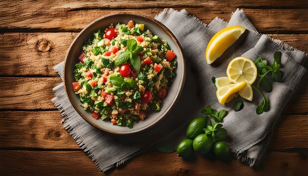 Tabbule Salad with Kinoa
