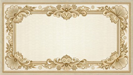 A beautiful and elegant certificate and diploma template with customizable text