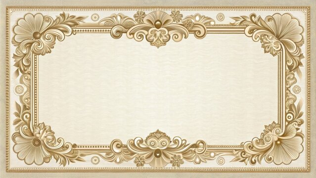 A beautiful and elegant certificate and diploma template with customizable text