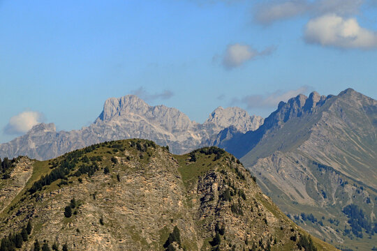 landscape in the mountains