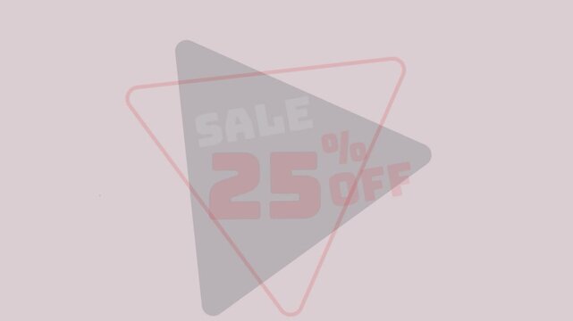 sale tag cloud animation