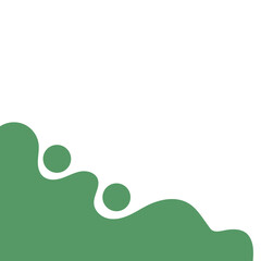 Abstract Blob Corner