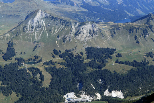 view from the top of the mountain