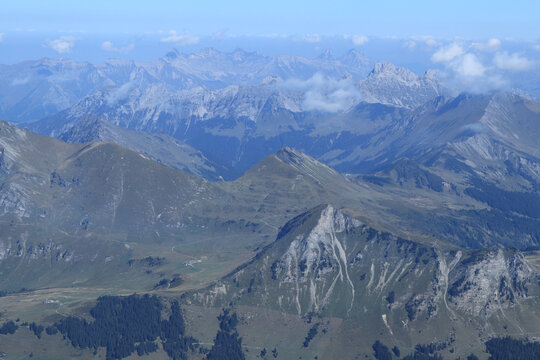 Alpine view in Switzerland