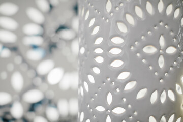 lantern close up moroccan style spa atmosphere concept 