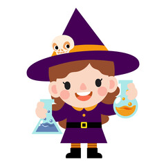cute witches witchcraft, Happy halloween