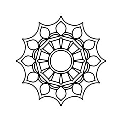 simple mandala design