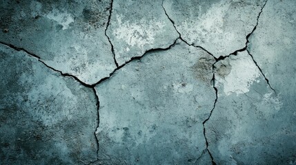 Obraz premium Cracked Concrete Wall Texture