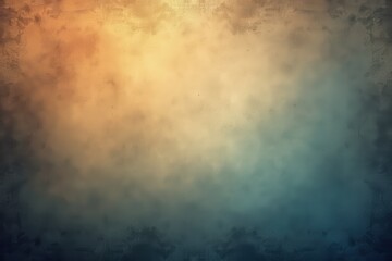 Abstract Hazy Background with Warm and Cool Tones