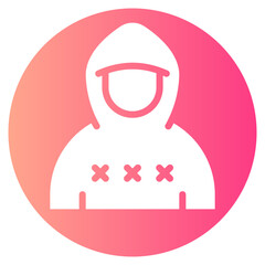 anonymous gradient icon