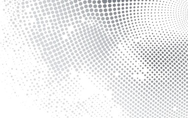 Abstract halftone pattern in black and white. Graphic design element for modern backgrounds and digital projects.