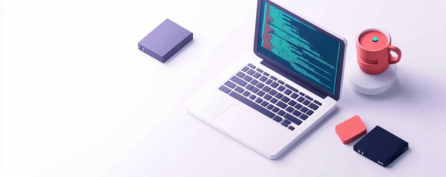 Database design with augmented reality, coder coding, advanced tech lab