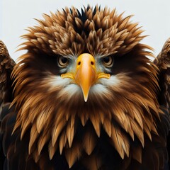 portrait of a bald eagle