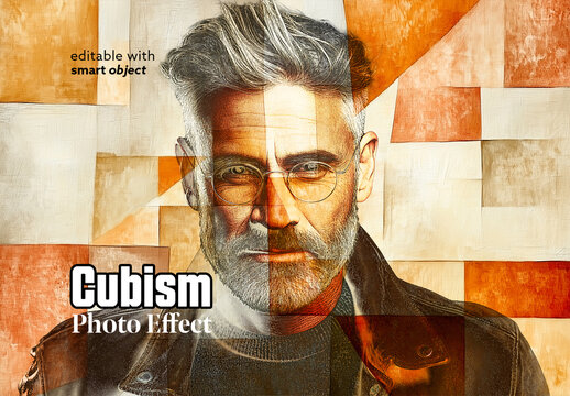 Cubism Photo Effect
