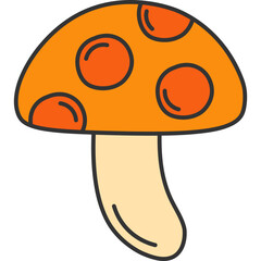 Hand Drawn Autumn Element