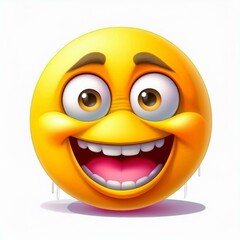 Fototapeta premium 3d face Emoji 