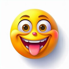 Fototapeta premium 3d face Emoji