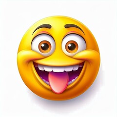 Fototapeta premium 3d face Emoji