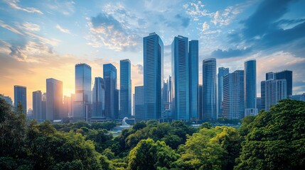 Glass Giants of Economic Power
