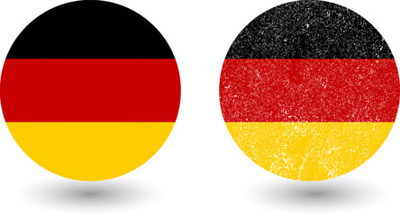 German national symbol. Flag of Germany is a sign symbol.