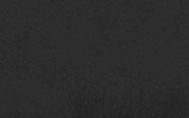 Fototapeta premium Grunge halftone black gradient background. Rough faded grit dark grey noise grain texture sand wallpaper. Retro pixelated backdrop. Anime or manga style comic vector graphic design illustration.