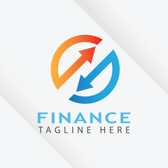 accounting finance logo illustration