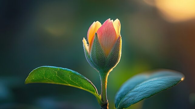 65. New flower blooming in a garden, symbolizing the beauty of new beginnings