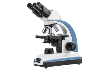 microscope, isolated on white or transparent background, PNG
