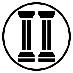 columns glyph icon