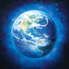 Fototapeta premium Preserve the world, love life, love the world.