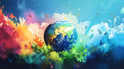 Preserve the world, love life, love the world.