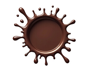 Dripping Ink Circles: Abstract Vector Graphics for Modern Design