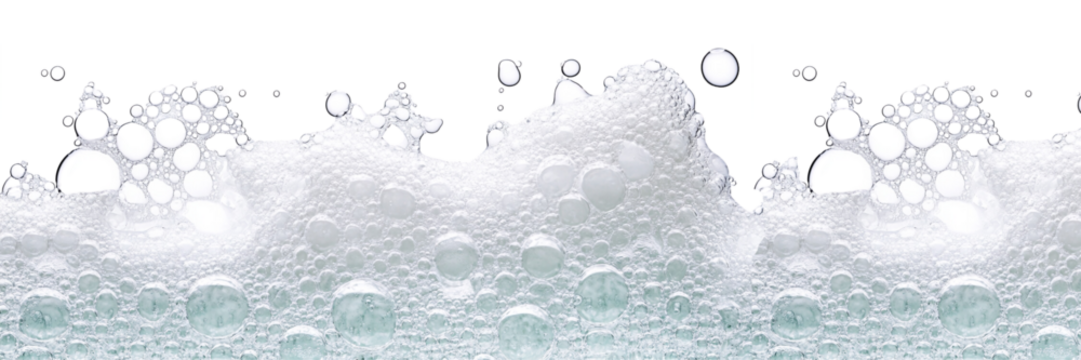 soap foam,  isolated  on transparent background 