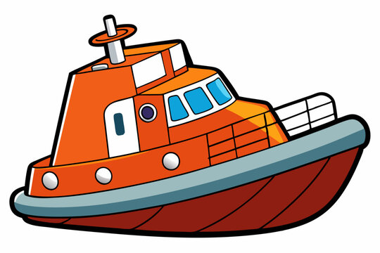 recommend clip art: boat vector illustration