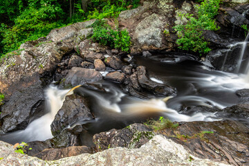 Waterfalls in the forest