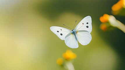 Obraz premium Anthocharis dammersi,beautiful,flying, --ar 16:9 --style raw --v 6.1 Job ID: 05898752-baf8-4006-9ec9-a4e125e2c2ea