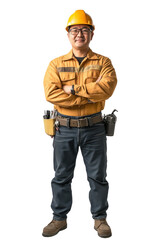 Confident Construction Worker