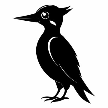 recommend clip art: Woodpecker Black silhouette